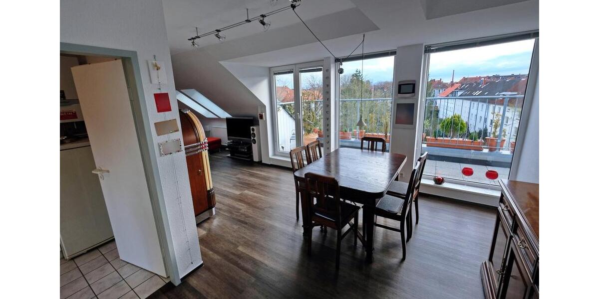 Dachgeschoßwohnung Hannover Vahrenwald-List - 3 Zimmer, 87 m&sup2;, 279.000&euro; | Angebot:26946902