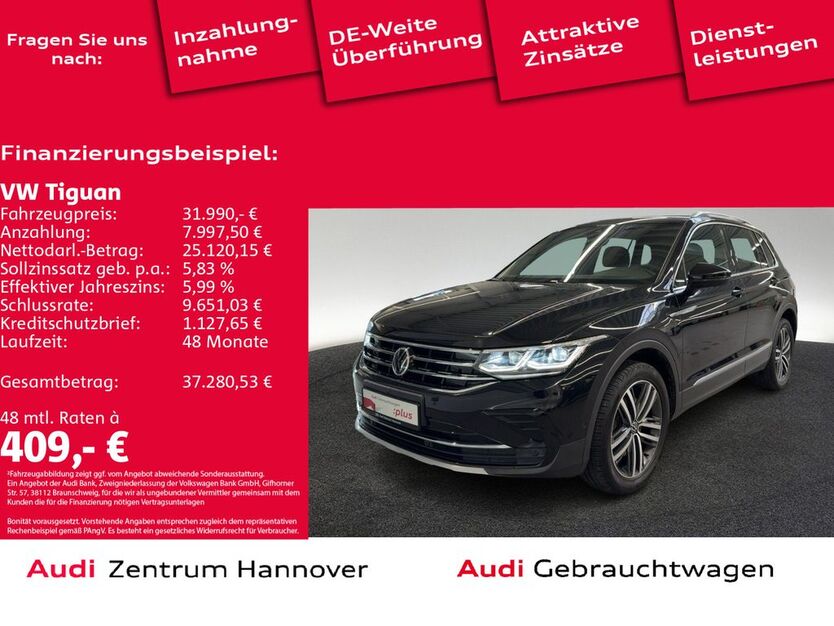 VW Tiguan 69.444 km 31.990 € Hannover 30179