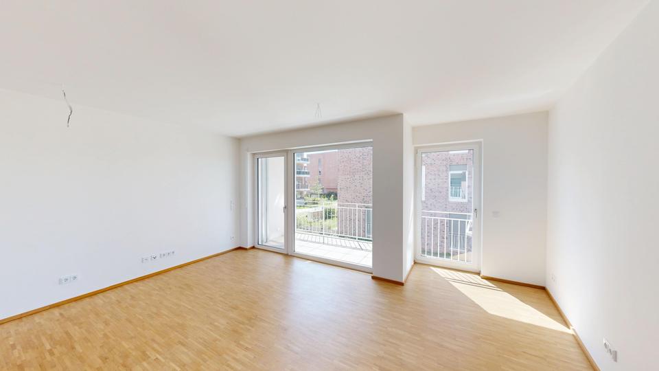 3-Zimmer-Wohnung mit Einbauküche und Tageslichtbad 3 zimmer