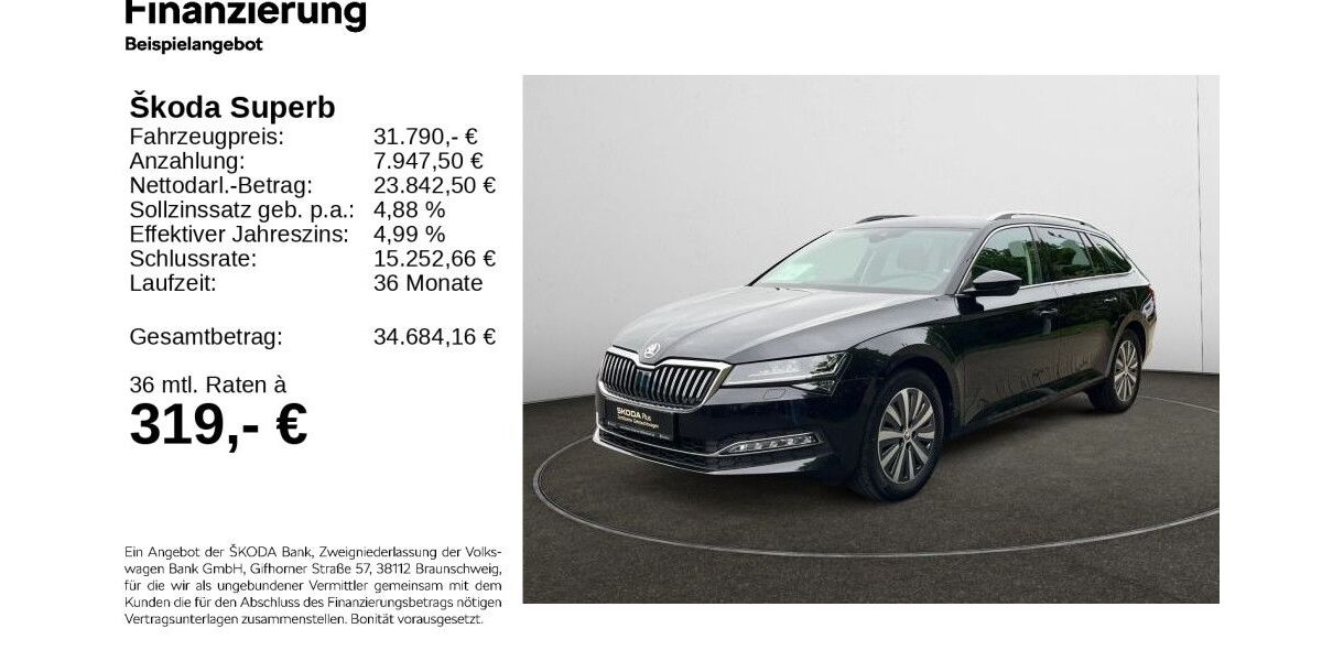 Skoda Superb 45.203 km 31.490 &euro; Hildesheim 31137
