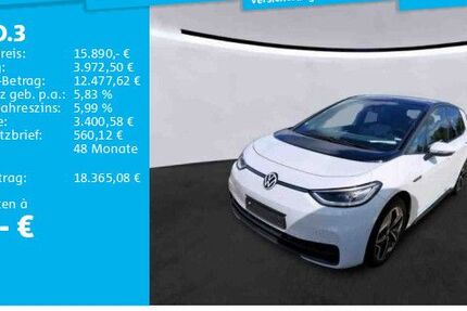 VW ID.3 135.955 km 15.890 € Hannover 30655