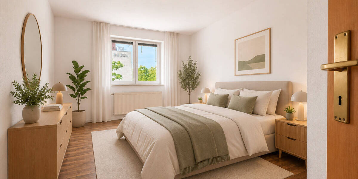 Etagenwohnung Hannover Bemerode - 2 Zimmer, 57 m&sup2;, 195.000&euro; | Angebot:26778774