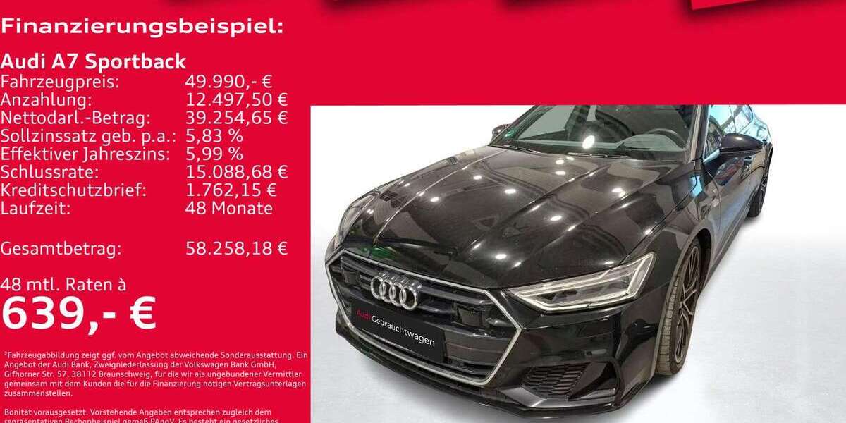 Audi A7 57.029 km 49.990 &euro; Hannover 30179