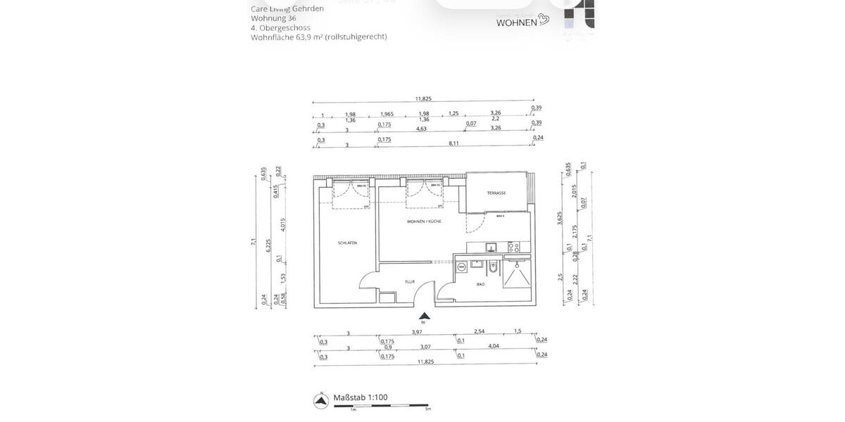 Erstbezug: Wohnen im Alter im Herzen von Gehrden ab 01.11.2026 2 zimmer