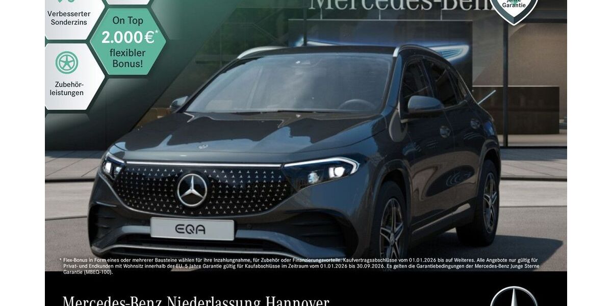 Mercedes-Benz EQA 20.353 km 40.490 &euro; Hannover/Langenhagen 30855