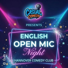 English Comedy Show - Open Mics 01.09.2026 Hannover Comedy Club