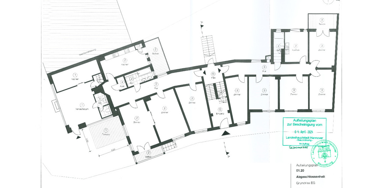 Charmanter Vorkriegs-Altbau in bester Lage von Hannover - List 3 zimmer