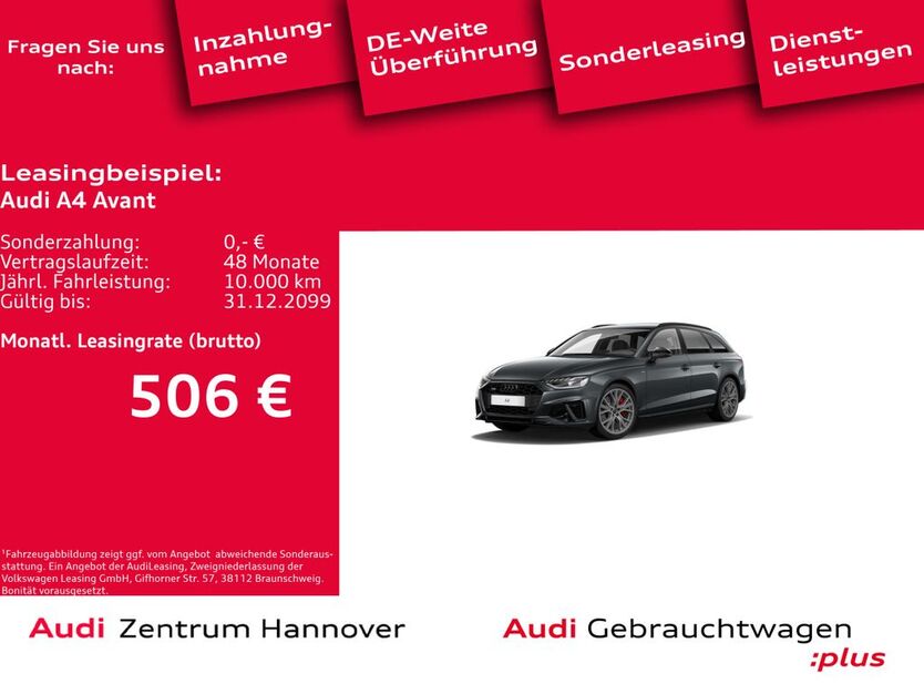 Audi A4 51.646 km 33.990 € Hannover 30179