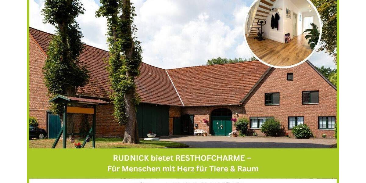 RUDNICK bietet RESTHOFCHARME - Für Menschen mit Herz für Tiere & Raum 1 zimmer