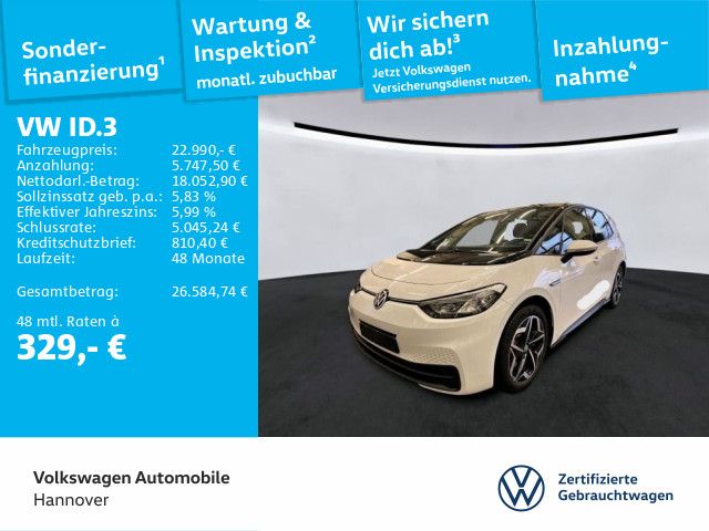 VW ID.3 16.502 km 22.990 &euro; Hannover 30655