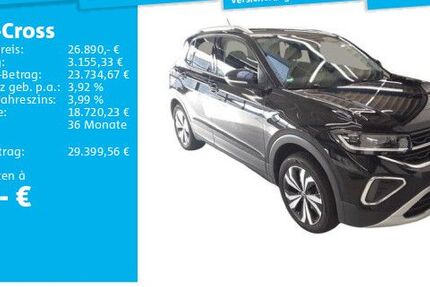 VW T-Cross 18.227 km 26.890 € Hannover 30519