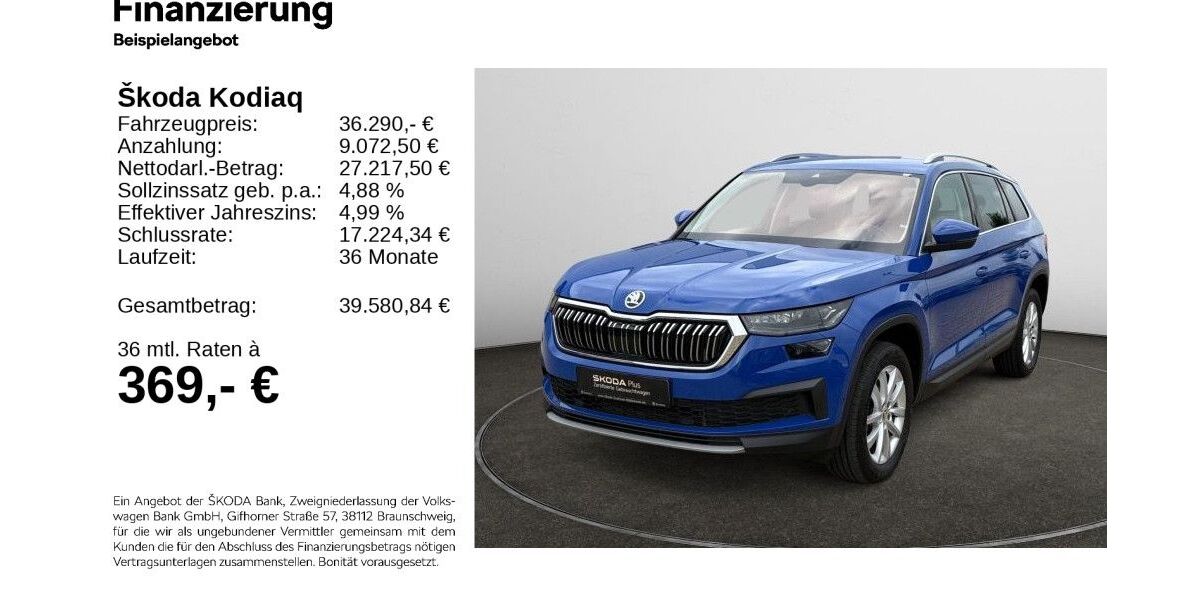 Skoda Kodiaq 29.635 km 35.990 &euro; Hildesheim 31137