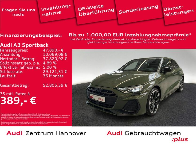 Audi A3 5.999 km 47.890 € Hannover 30179