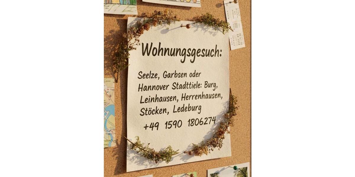 Etagenwohnung Garbsen Ortschaft Horst - 2 Zimmer, 60 m&sup2;, 800&euro; | Angebot:25643744