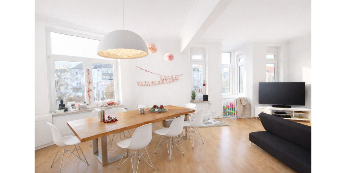 Wunderschöne 3,5-Zimmer Wohnung in zentraler Lage in Hannover Ost 3.5 zimmer