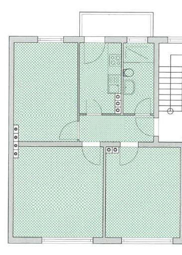 Etagenwohnung Hannover Mitte - 3 Zimmer, 67 m&sup2;, 281.232&euro; | Angebot:25733403