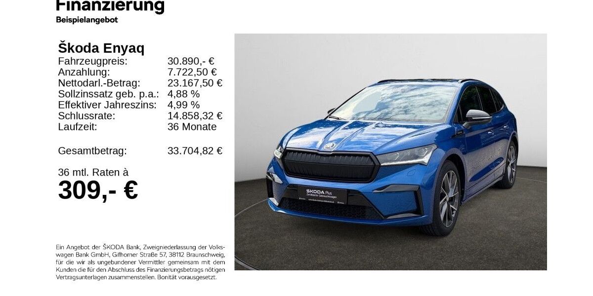 Skoda Enyaq 29.807 km 30.590 &euro; Hildesheim 31137