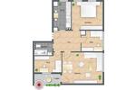 Erdgeschoßwohnung Hannover Herrenhausen-Stöcken - 3.5 Zimmer, 75 m&sup2;, 804&euro; | Angebot:26377148