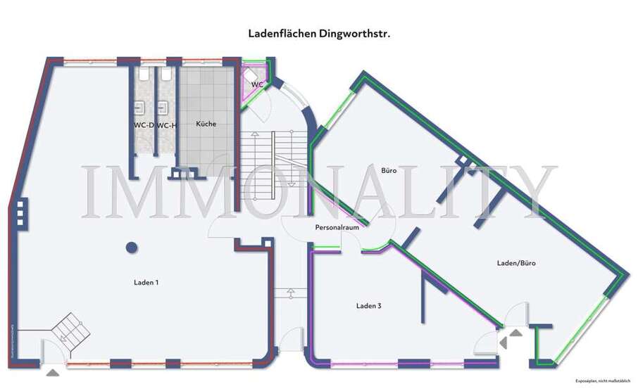 Einzelhandel in Hildesheim Moritzberg 850 € 70 m²