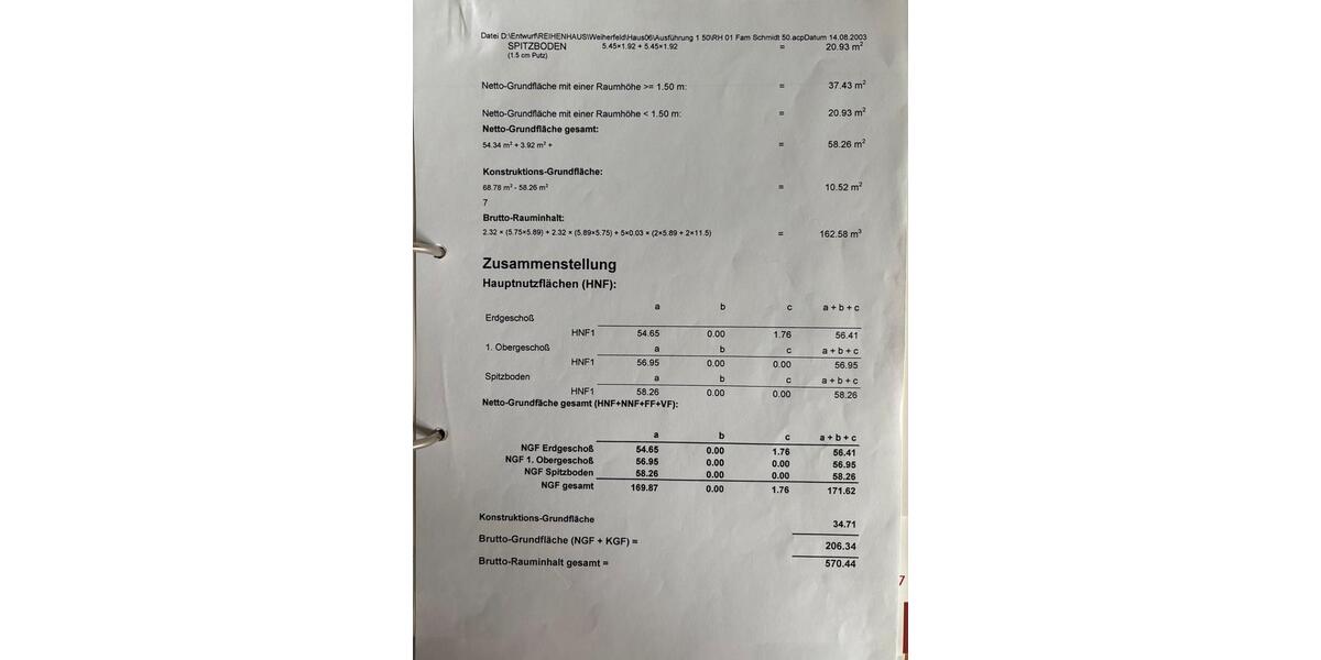 Reihenhaus Langenhagen Engelbostel - 4 Zimmer, 171 m&sup2;, 495.000&euro; | Angebot:25842874