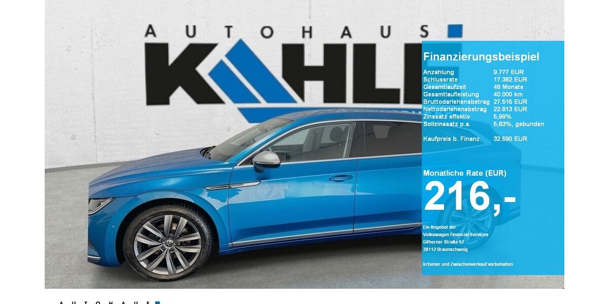 VW Arteon 51.843 km 32.590 &euro; Neustadt am Rübenberge 31535