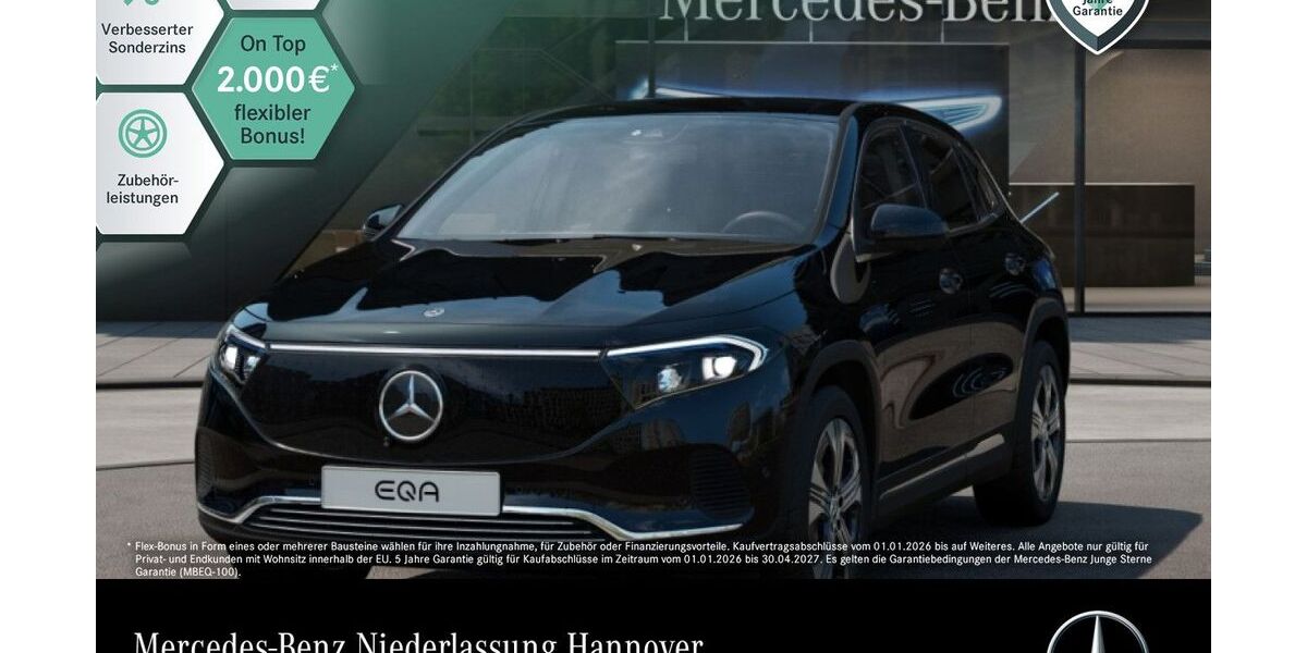 Mercedes-Benz EQA 15.686 km 37.990 &euro; Hannover/Langenhagen 30855