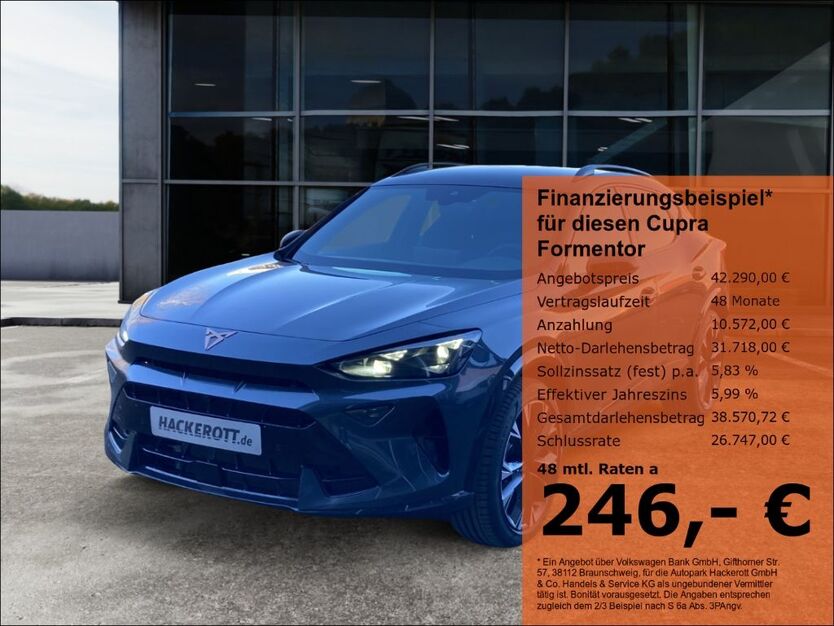 Cupra Formentor 2.127 km 42.290 € Hannover 30165