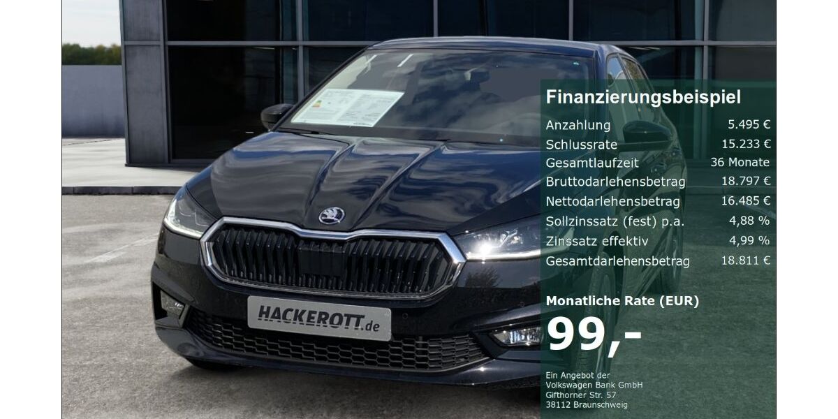 Skoda Fabia 8.000 km 21.980 &euro; Langenhagen 30853