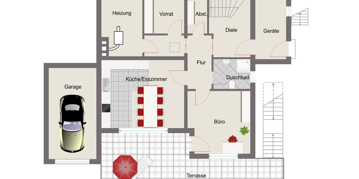Wohnen über den Dächern Himmelsthürs - Einfamilienhaus Hildesheim Himmelsthür | Angebot:26366906