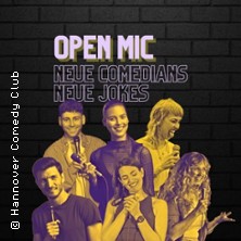 Hannover Comedy Club - Open Mic - neue Comedians & neue Jokes 03.05.2026 Hannover Comedy Club