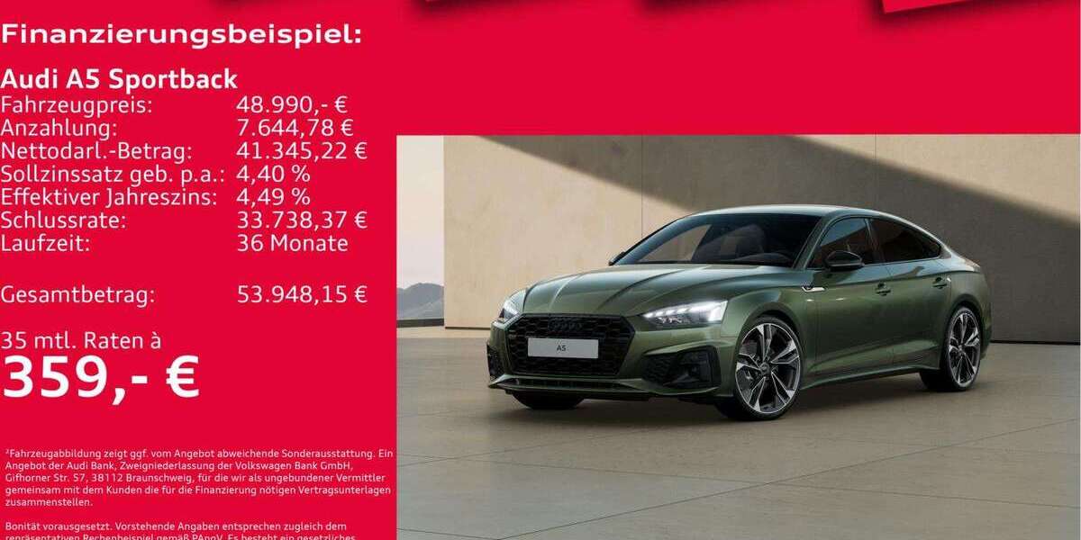 Audi A5 7.561 km 48.991 &euro; Hannover 30179