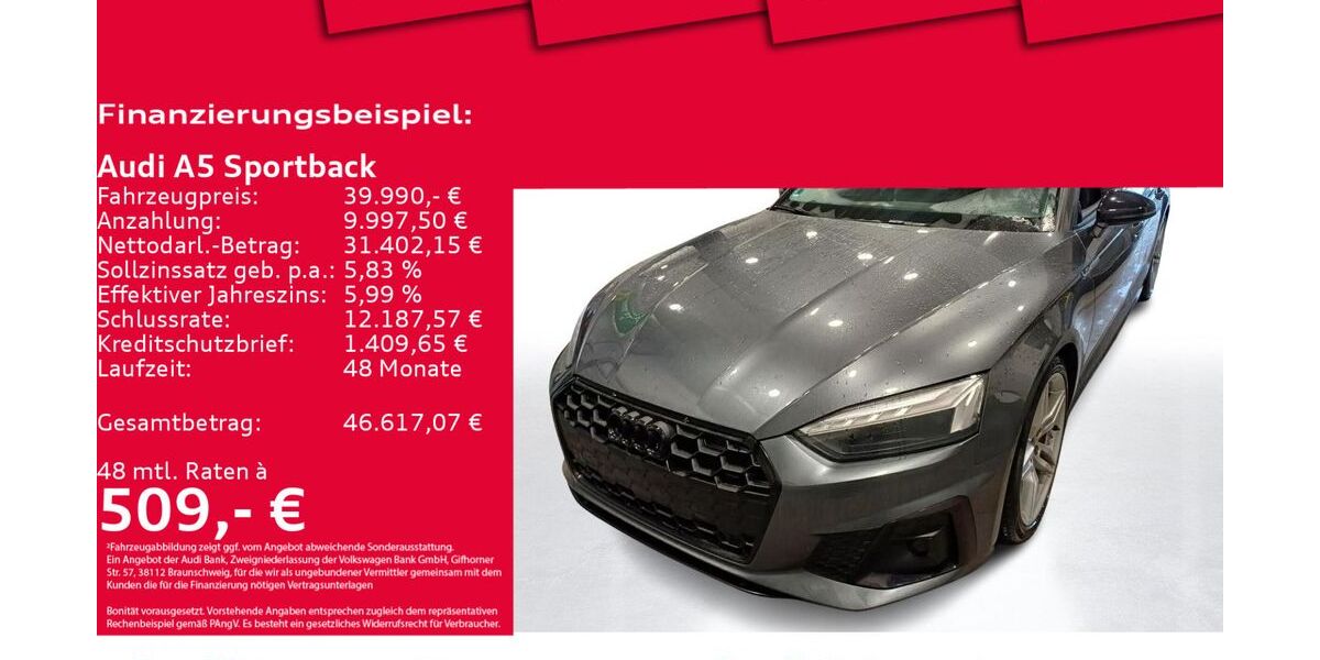 Audi A5 36.789 km 39.990 &euro; Hannover 30179