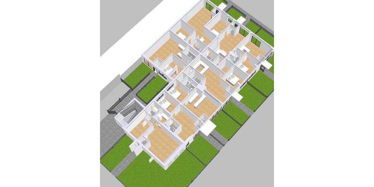Terrassenwohnung Hannover Bothfeld-Vahrenheide - 2 Zimmer, 60 m&sup2;, 1.247&euro; | Angebot:26414950