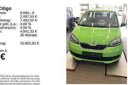 Skoda Citigo 48.843 km 9.690 &euro; Hildesheim 31137