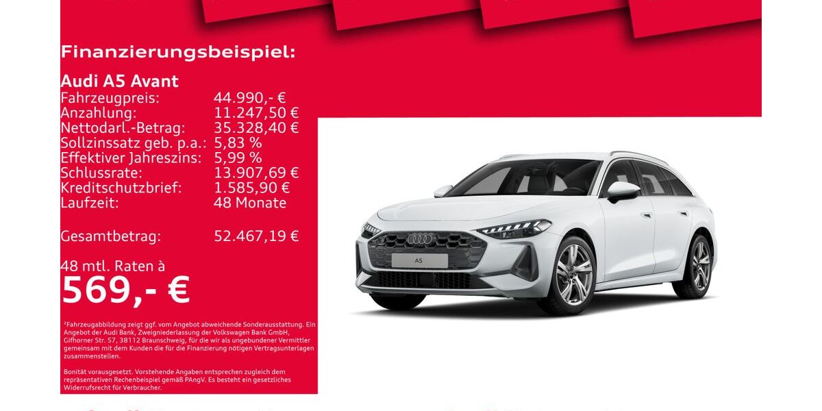 Audi A5 19.989 km 44.990 &euro; Hannover 30179