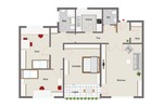 4-Zimmer ETW mit Loggia und Garage - Etagenwohnung Hildesheim Moritzberg | Angebot:26676432