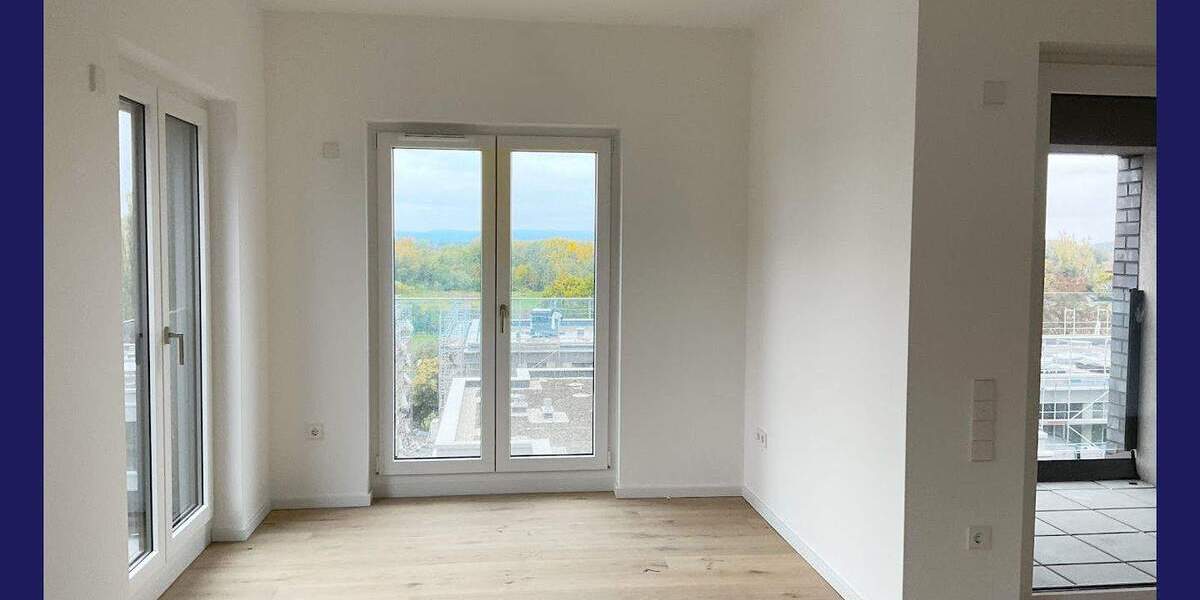 WOHNGENUSS im Neubau! 4 Zimmer + Loggia -Blick bis zu den Leineauen, Einbauküche, Tageslichtbad 4 zimmer