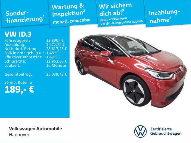 VW ID.3 24.877 km 33.890 € Hannover 30655