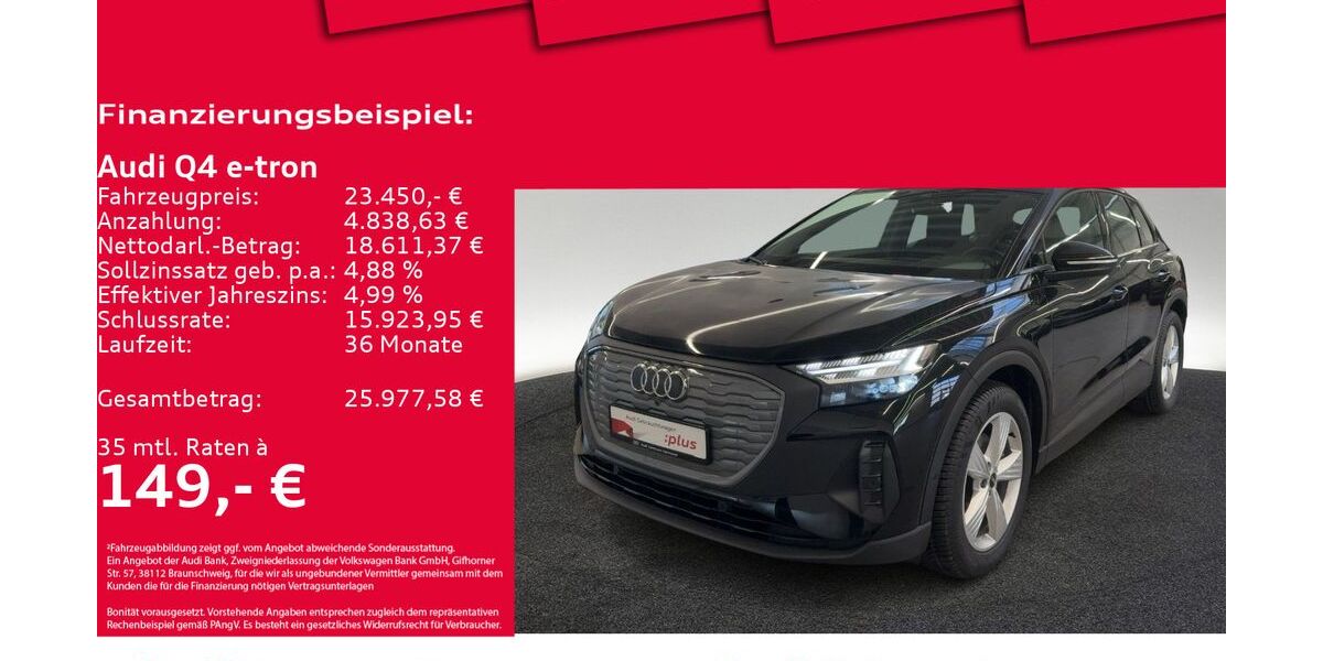 Audi Q4 e-tron 44.687 km 23.950 &euro; Hannover 30179