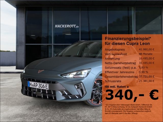 Cupra Leon 28.507 km 40.980 € Burgwedel 30938