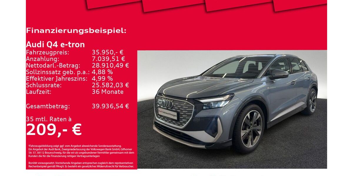 Audi Q4 e-tron 59.974 km 35.950 &euro; Hannover 30179