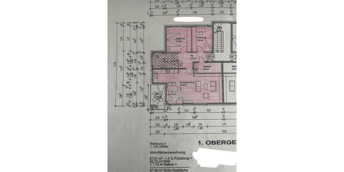 Etagenwohnung Sehnde - 3 Zimmer, 87 m&sup2;, 913&euro; | Angebot:24869822