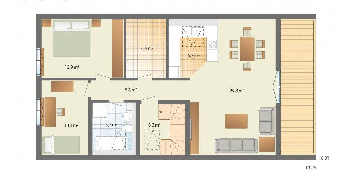 Mehrfamilienhaus, Wohnhaus Hannover Ahlem - 6 Zimmer, 749.000&euro; | Angebot:26128137