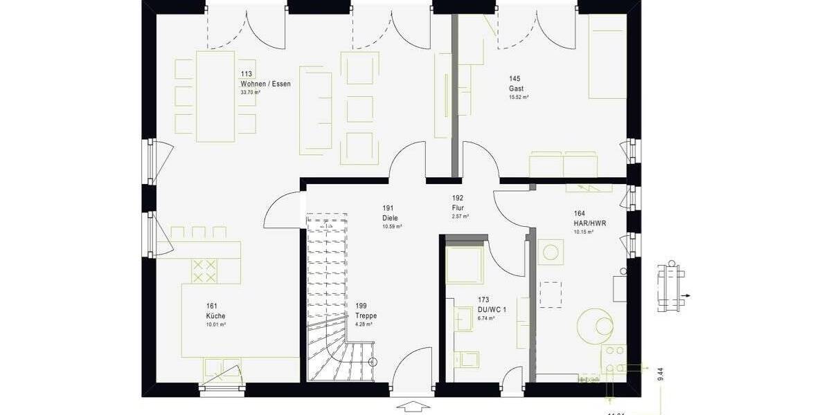 Mehrfamilienhaus, Wohnhaus Pattensen Jeinsen - 6 Zimmer, 185 m&sup2;, 543.500&euro; | Angebot:26817171