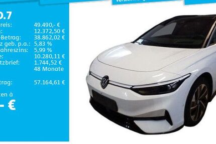 VW ID.7 19.464 km 49.490 &euro; Hannover 30519