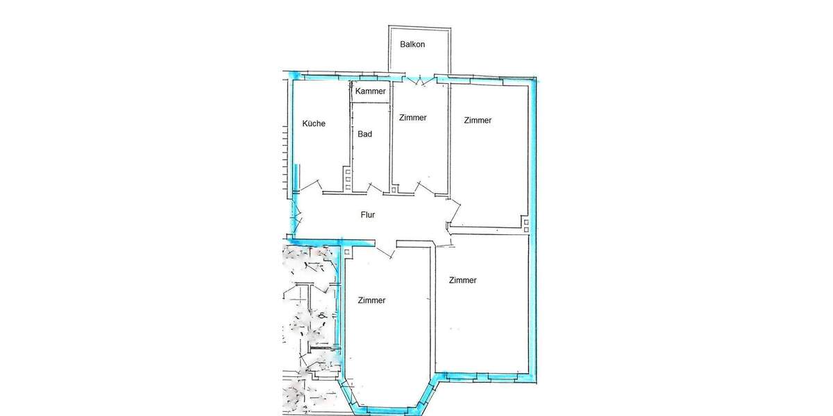 4-Zimmeraltbauwohnung in der wunderschönen Goebenstr. in der List zu vermieten 4 zimmer