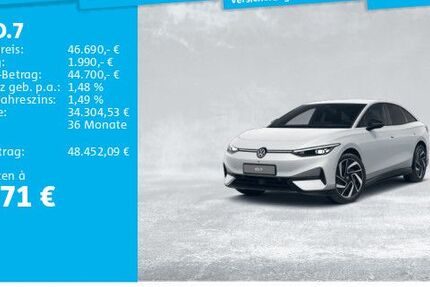 VW ID.7 15.825 km 46.690 &euro; Lehrte 31275