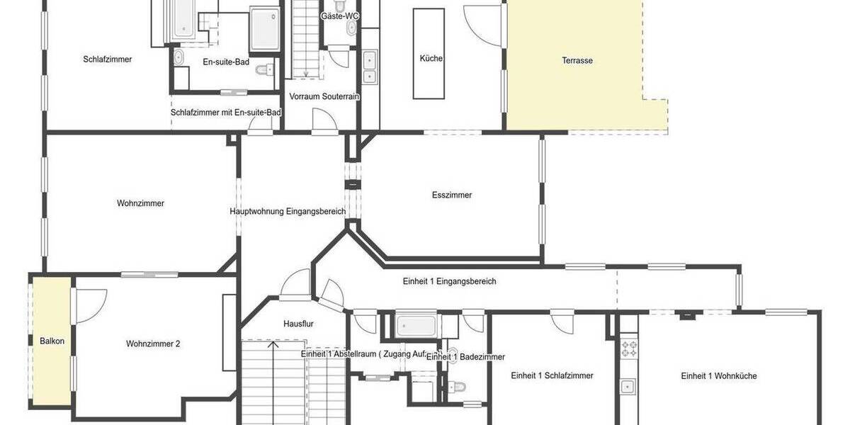 Etagenwohnung Hannover Mitte - 7 Zimmer, 307 m&sup2;, 1.300.000&euro; | Angebot:26875395