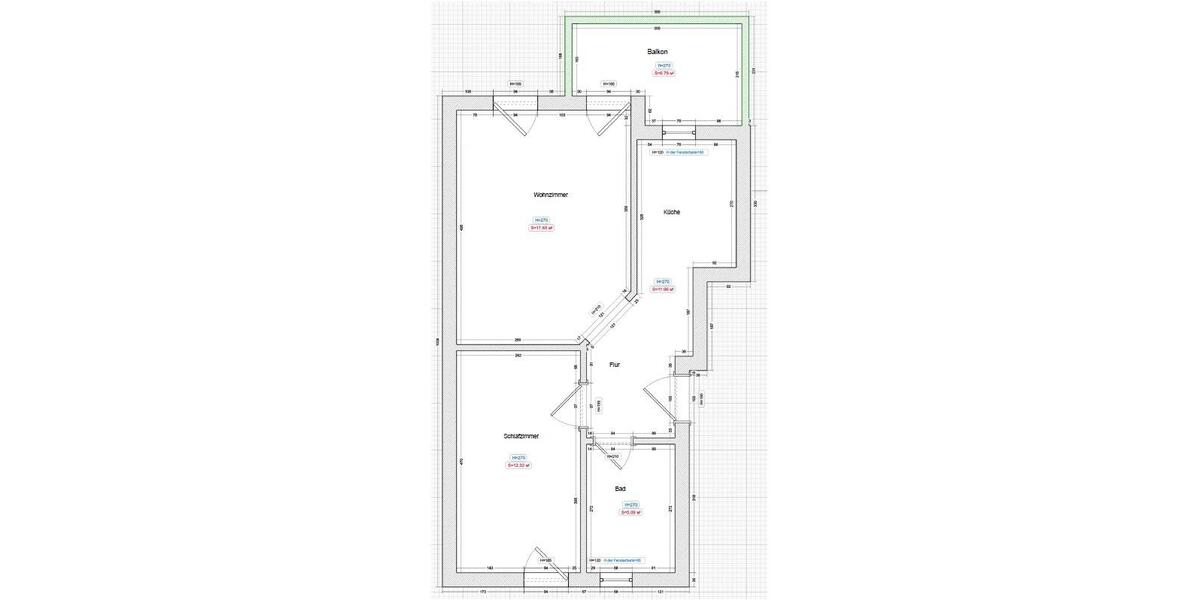 Etagenwohnung Laatzen - 2 Zimmer, 50 m&sup2;, 195.000&euro; | Angebot:27117325
