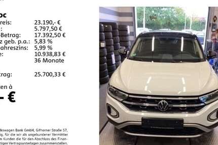 VW T-Roc 28.701 km 22.870 &euro; Hildesheim 31137